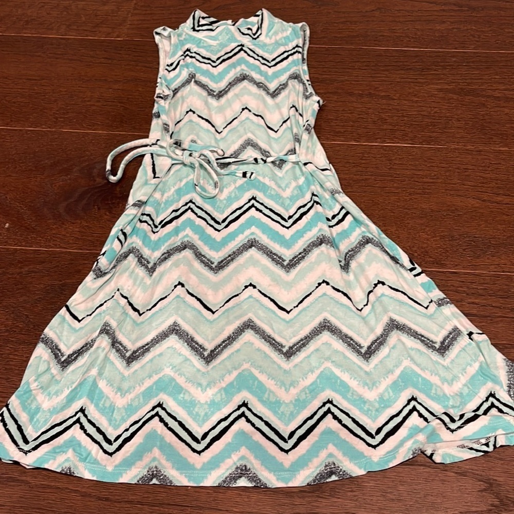 Justice Green Girls Dress Size 8